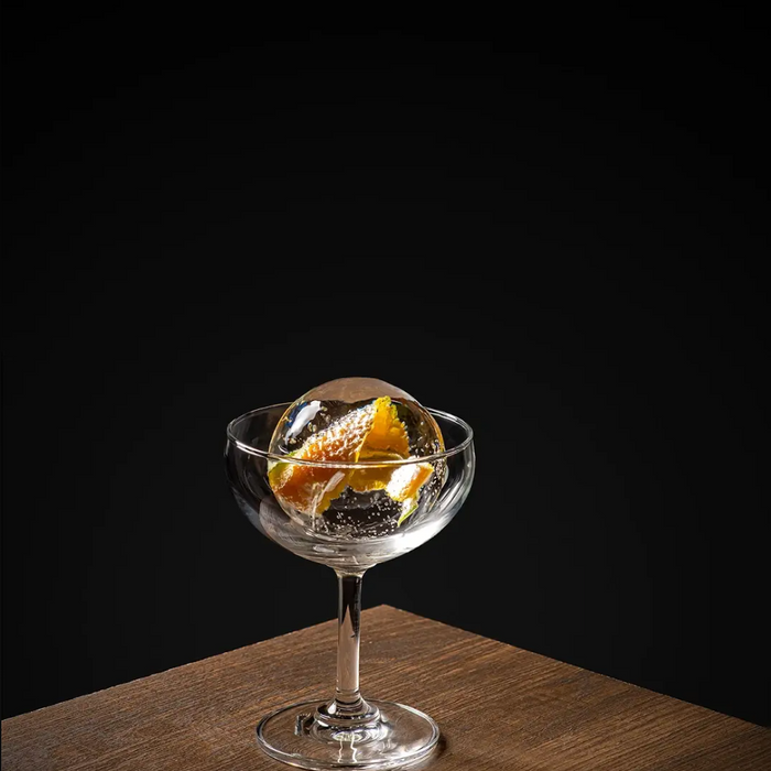 Orange zest infused sphere