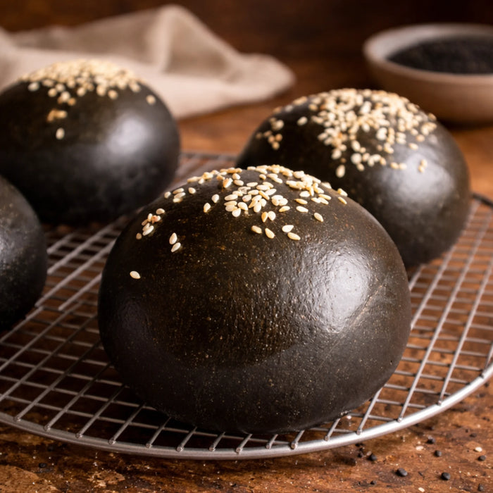 Charcoal Slider Buns – Mini Buns for Catering, Banquets, and Events