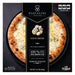 Pizzacini Four Cheese frozen sourdough pizza retail box, front packaging