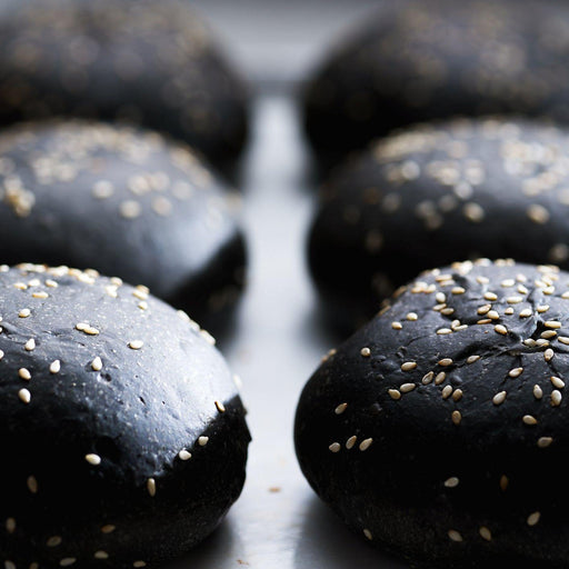 Sample Burger Shoku - Buns Charcoal - HF DISTRIBUTION